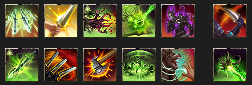 Beam Aedric skill bar