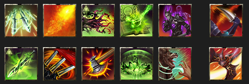 Beam Draconic skill bar