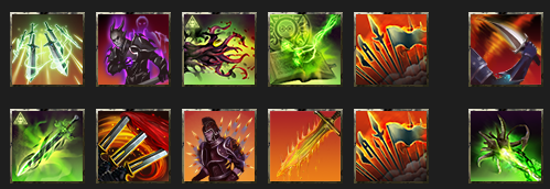 Beam Earthen skill bar